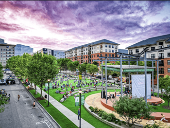 Convenient to shopping in the north hills district of raleigh